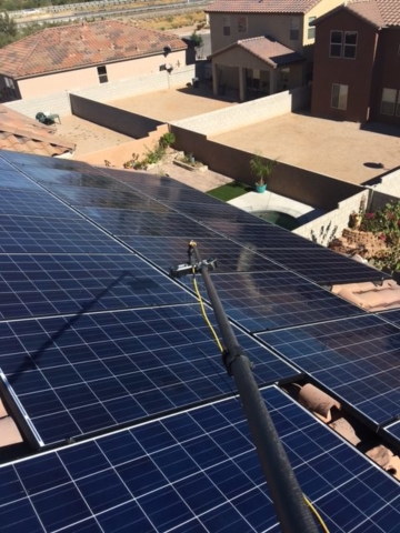 Solar Panel Cleaning in Sahuarita